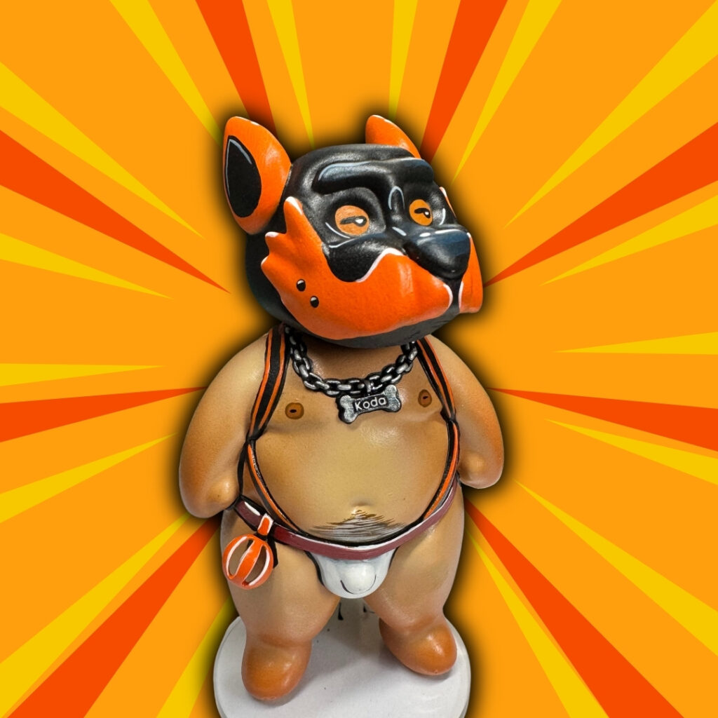 Gallery 5 Custom order: pup figure