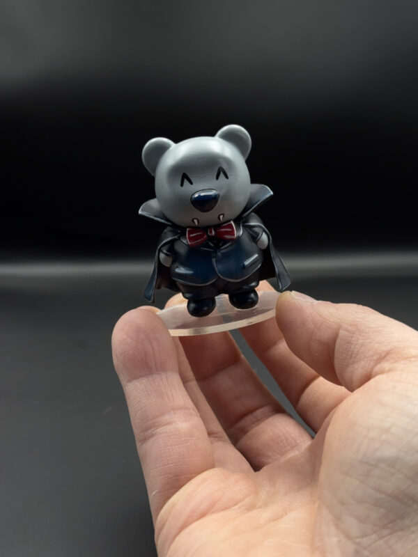spooky-dracula-main Dracula bear figurine held in hand