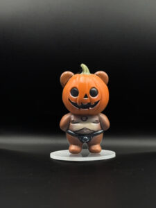 Spooky Collection 2026 Pumpkin bear figurine