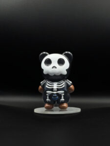 Spooky Collection 2026 Skeleton bear figurine