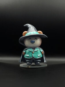 Spooky Collection 2026 Wizard bear figurine